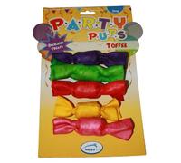 Happy Pet Party Pups Munchy Toffees for Dogs Delicious Natural Healthy Non Toxic Treats Snacks Reduces Plaque Tartar for All Breeds 5 Pieces