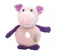 Happy Pet Pig Lavender Plush Dog Toy (One Size) (Pink/Purple/Lavender)