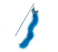Happy Pet Tabby Patch Extra Long Bluebird Cat Teaser Toy 1 Cat Toy
