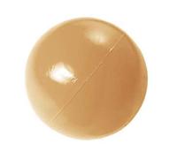 Happy Pet Tough Rubber Ball Dog Toy Strong Interactive Durable Chewing Outdoor Playing Catch Fetch Lightweight Tugging Pulling for All Breeds 2 3/4 Inch