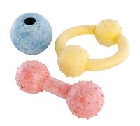Happy Pet Tough Toys Bag of Three Ideal for Small Dogs