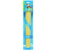 Happy Pet Trimming Perch for Birds Natural Tough Durable Lightweight Sturdy Mountable Playing Shredding Indoor Hanging Birdcage Accessory Toy - 8"