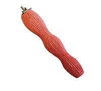 Happy Pet Wave Shaped Perch for Birds Natural Tough Durable Lightweight Sturdy Mountable Playing Shredding Indoor Hanging Birdcage Accessory Toy - 30"