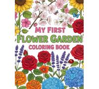 Happy Petals: Cute Flower Coloring Book