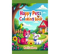 Happy Pets coloring book
