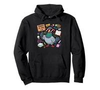 Happy Pi Day 3.14 Funny Pigeon Math Teacher Pullover Hoodie