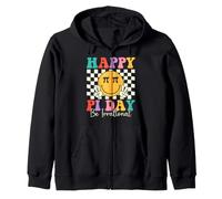 Happy Pi Day Be Irrational Zip Hoodie