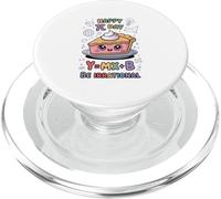 Happy Pi Day Pizza Math Nerd Funny Teacher Men Women Kids PopSockets PopGrip for MagSafe