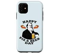 HAPPY PIE & BEER DAY Funny Mormon Pioneer Brigham Young Meme Case for iPhone 11