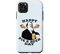 HAPPY PIE & BEER DAY Funny Mormon Pioneer Brigham Young Meme Case for iPhone 11 Pro Max