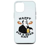 HAPPY PIE & BEER DAY Funny Mormon Pioneer Brigham Young Meme Case for iPhone 12/12 Pro