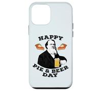 HAPPY PIE & BEER DAY Funny Mormon Pioneer Brigham Young Meme Case for iPhone 12 mini