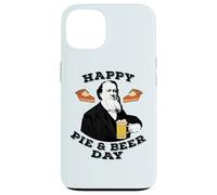 HAPPY PIE & BEER DAY Funny Mormon Pioneer Brigham Young Meme Case for iPhone 13