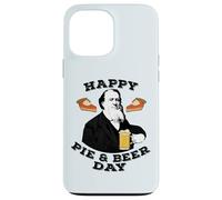 HAPPY PIE & BEER DAY Funny Mormon Pioneer Brigham Young Meme Case for iPhone 13 Pro Max