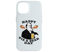 HAPPY PIE & BEER DAY Funny Mormon Pioneer Brigham Young Meme Case for iPhone 14