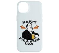 HAPPY PIE & BEER DAY Funny Mormon Pioneer Brigham Young Meme Case for iPhone 14 Plus