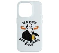 HAPPY PIE & BEER DAY Funny Mormon Pioneer Brigham Young Meme Case for iPhone 14 Pro