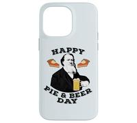HAPPY PIE & BEER DAY Funny Mormon Pioneer Brigham Young Meme Case for iPhone 14 Pro Max