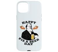 HAPPY PIE & BEER DAY Funny Mormon Pioneer Brigham Young Meme Case for iPhone 15 Plus
