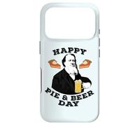 HAPPY PIE & BEER DAY Funny Mormon Pioneer Brigham Young Meme Case for iPhone 17 Pro