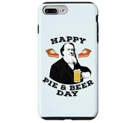 HAPPY PIE & BEER DAY Funny Mormon Pioneer Brigham Young Meme Case for iPhone 7 Plus/8 Plus