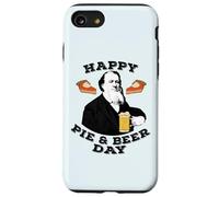 HAPPY PIE & BEER DAY Funny Mormon Pioneer Brigham Young Meme Case for iPhone SE (2020) / 7/8