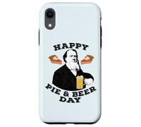 HAPPY PIE & BEER DAY Funny Mormon Pioneer Brigham Young Meme Case for iPhone XR
