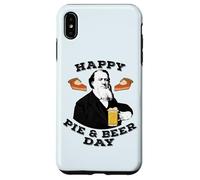 HAPPY PIE & BEER DAY Funny Mormon Pioneer Brigham Young Meme Case for iPhone XS Max