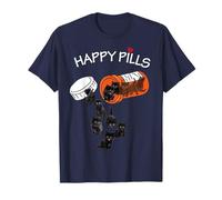 Happy Pills Black Cat T-Shirt