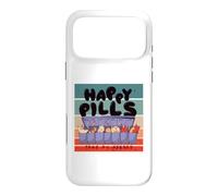 Happy pills cat humor weekly pill organizer cute cats funny Case for iPhone 17 Pro Max