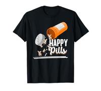 Happy Pills Dog Lover Chihuahua Dog Owner Ideas Men Women T-Shirt