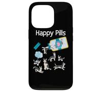 Happy Pills Husky Dogs Cute Husky Lovers Cool Case for iPhone 13 Pro