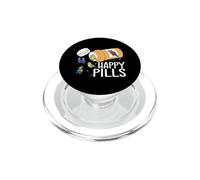 Happy Pills Parrot Bird Lover PopSockets PopGrip for MagSafe