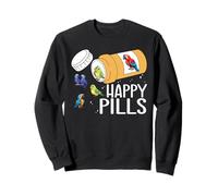 Happy Pills Parrot Bird Lover Sweatshirt