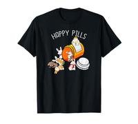 Happy Pills Rabbits Cute Bunny Funny Rabbit Lover T-Shirt