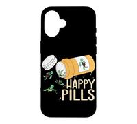 Happy Pills Turtles Tortoise Underwater Sea Animals Turtle Case for iPhone 16