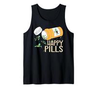 Happy Pills Turtles Tortoise Underwater Sea Animals Turtle Tank Top