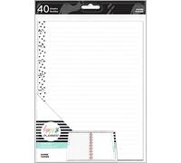 Happy Planner Classic Filler Paper, 40 Sheets, 7" x 9-1/4", Simple Dots