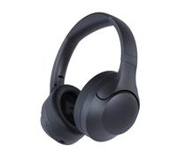 Happy Plugs Play Pro Headphones - Wireless Over Ear ANC (Anti Noice Cancelling) - Black - Up to 50 Hours Battery Life - Adjustable Fit - Bluetooth V5.4 - WaterProof - Dustproof - Fast USB-C Charging
