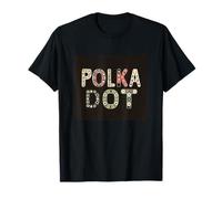 Happy Polka Dot Speech for Man and Woman T-Shirt