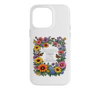 Happy Pollinator Garden Bloom Where Life Begins Case for iPhone 14 Pro Max