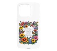 Happy Pollinator Garden Bloom Where Life Begins Case for iPhone 15 Pro