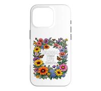Happy Pollinator Garden Bloom Where Life Begins Case for iPhone 16 Pro