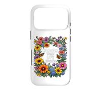 Happy Pollinator Garden Bloom Where Life Begins Case for iPhone 17 Pro
