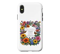 Happy Pollinator Garden Bloom Where Life Begins Case for iPhone X/XS