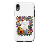 Happy Pollinator Garden Bloom Where Life Begins Case for iPhone XR
