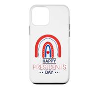 Happy President's Day USA Patriotic Heart Dot Rainbow Fun Case for iPhone 12 mini