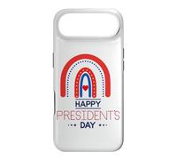 Happy President's Day USA Patriotic Heart Dot Rainbow Fun Case for iPhone Air