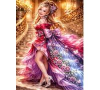 Happy Princess 1200 Piece Jigsaw Puzzles for Adults, Colourful, Challenging & Brainteasing Adult puzzles 1200 Pieces Palace, Fun jigsaws for The Whole Family 30x20 inch