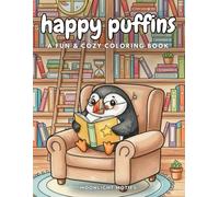 Happy Puffins: Animal Coloring Book for Kids with 50 Cute Animal Colouring Pages